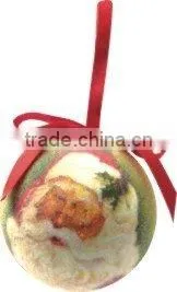 Polyfoam Santa Claus Christmas Ball Ornament Decoration thumbnail-1