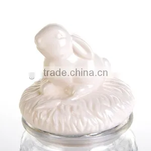 Glass Storage Jar With Ceramic Clip Lid thumbnail-3