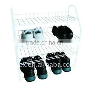 H1308 4 Tier Wire Shoe Rack thumbnail-1
