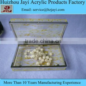 Girls Lace Acrylic Jewelry Box thumbnail-3
