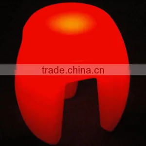PE Material Led Light up Stool/ RGB Full Color Changing Led Stand Stool thumbnail-4