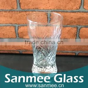 Hot Selling Embossed Beer Glass Cups for Wholesale thumbnail-1