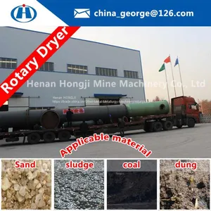 Widly Used Wood Chips Rotary Dryer for Sale / Bagasse Rotary Dryer / Vegetable Dryer Machine for Hot Sale thumbnail-5