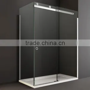 Home Design House Decorative Tempered Frosted Glass Sliding Door thumbnail-1