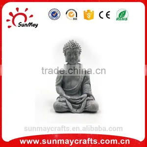 Wholesale Custom Resin White Body Buddha Statues for Sale thumbnail-1