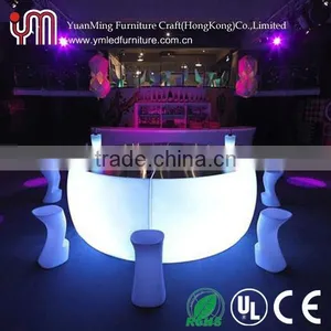China Manufacture Led Illuminated Furniture Bar Table YM-LBC7865 thumbnail-1