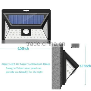 44 LED Solar Security Light With 5 LEDs Both Side, 120 Degree Wide Angle Motion , Outdoor Waterproof Led Street Light thumbnail-1