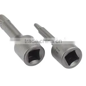 2mm to 10 mm Chrome Molybdenum 6pc Spiral Flute Design Impacts Screw Extractor Kit for Repaire Tools thumbnail-2