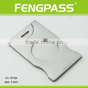 CC-1018A 5.4cm 2CR13 Stainless Steel Rectangle-Shaped Full Stainless Steel Cigar Scissors thumbnail-2