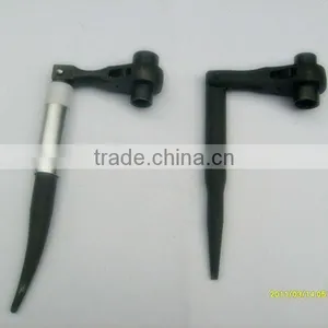 24*27mm Sharp End Socket Wrench Bright Finish thumbnail-1