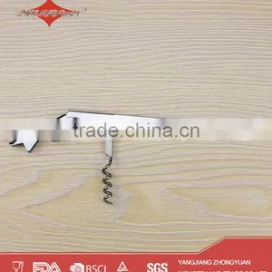 Stainless Steel Corkscrew Wine Cork Opener With Knife thumbnail-3