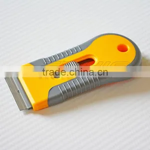 CN055 Retractable Scraper With 1.5 Inch Stainless Steel Razor Blade thumbnail-1