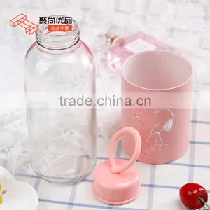 L00048 2017 High Quality Stylish Design Custom Handmade Pyrex Heat-Resistant Clear Glasses Bottles thumbnail-6