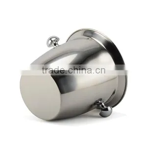 Customized Logo Printed Stainless Steel Ice Beer Bucket Champagne Bucket thumbnail-2