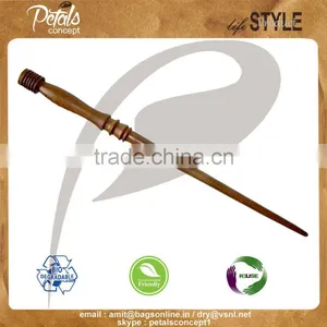 Top Selling Teak Wood Designer Handcrafted Wands thumbnail-1