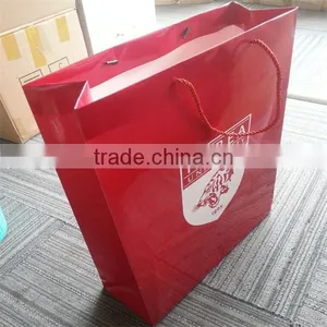 2016 China Factory Custom Cheap Flat Handle Paper Bags thumbnail-5