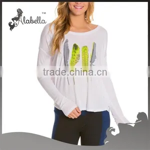 Running Training Gym Workout Wear Yoga Shirt thumbnail-1
