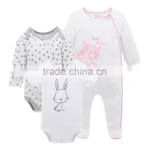 2017 New Fashion Girl Clothes 100% Cotton Animal Design Baby Girl Clothes For Winter+Summer thumbnail-1