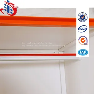China Factory Dirct Office Clothes Wardrobe 4 Doors Steel Lockers thumbnail-4
