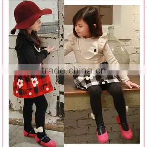 New Autumn Baby Girls Small Flower School Wear Dress Children's Autumn Dresses Kids Long Sleeve Casual Dresses thumbnail-1