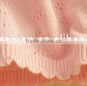 Wholesale Pure Cotton Crochet Knitted Button Down New Born Little Baby Sweater thumbnail-3