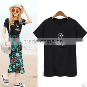 2016 China Custom Women's New Fashion T-shirt Printing Wholesale China thumbnail-3