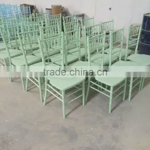 Hot Sale Cheap Stacking Wood Tiffany Chair for Hotel thumbnail-1