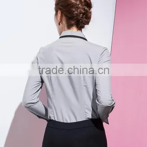 Custom Chantilly Factory Discount Latest Formal French New Style Mature Women Blouse thumbnail-5