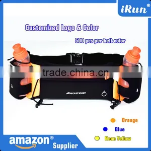 Hydration Swift Waist Water Bottle Belt Pack - Running Jogging Triathalon Reflective Water Bottle Belt Pocket - Accept Custom thumbnail-1