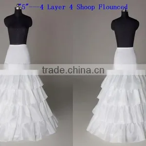Hot Sale Stock Long Petticoat Underskirt Bridal Wedding Accessories thumbnail-1