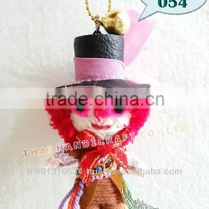 Handmade Keychains Keyrings Voodoo Doll String Accessories Bag Gifts thumbnail-1