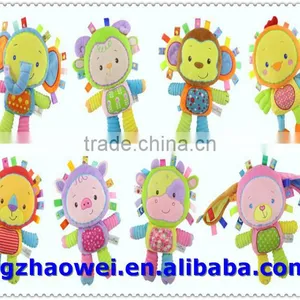 Cute Animal Baby Squeak Plush Toys thumbnail-5