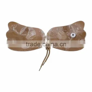 Hot Sales Boutique Adhesive Push up Seamless Strapless Invisible Bra for Ladies thumbnail-3
