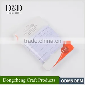 High Quality Wholesale Household Woven Flat Braided Elastic Bands for Sewing thumbnail-2