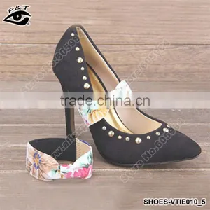 Bow Decor Elastic Shoe Straps / Shoelaces / Shoe Fixed Band for Loose High Heel Shoes Accessories thumbnail-1