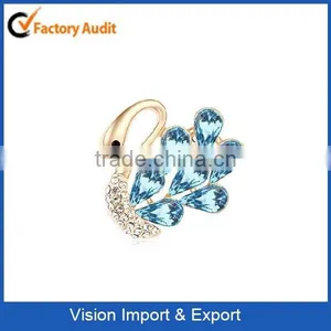 Women's Brooch Cross Corsage Design Diamond Brooch thumbnail-1
