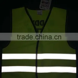 High Visibility Safety Reflective Vest Children Meeting EN1150 thumbnail-2
