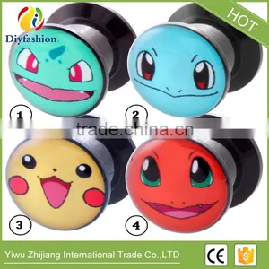 Cute Popular Acrylic Pokemon Body Piercing Jewelry Ear Plug thumbnail-2