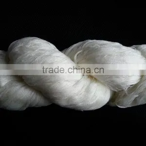 100% Acrylic Yarn in Nm32/2 White Color by Hanks thumbnail-1
