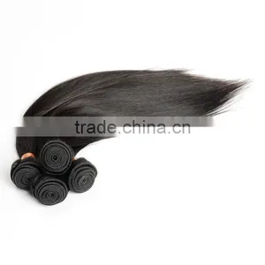 Top Selling China Suppliers Unprocessed Real Brazilian Hair , Straight Hair thumbnail-2