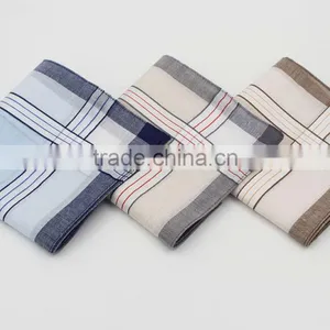 Factory Direct Hot Sale Wholesale 100% Cotton Mens Handkerchief thumbnail-4