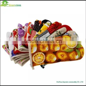 Fashion Customized Wholesale Cotton Oven Glove Fancy Microwave Cute Double Oven Mitts thumbnail-5