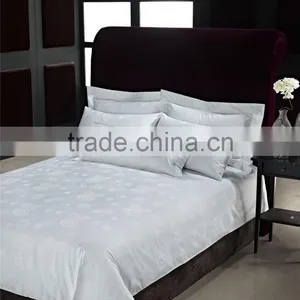 Manufacturer Wholesale Circle Pattern Jacquard Bedding Duvet Cover Set for Hotel thumbnail-2