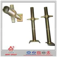Qin HuangDao Manufacturer Adjustable Screw Jack Base u Head for Scaffolding thumbnail-1