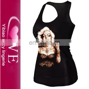 Casual Design Daily Wear for Hot Girls Sublimation Tops of Tank Top Women Fitness thumbnail-6