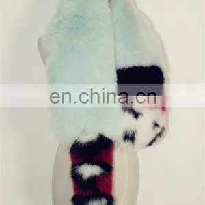 Women's Wrap Stole Scarves Fox Fur Collar Scarf Shawl Collar Korea Scarf thumbnail-5