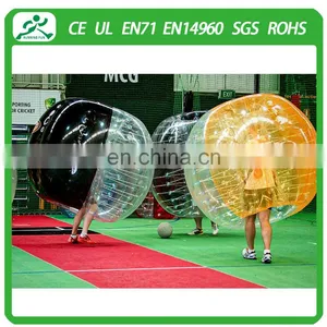 Promotional TPU/PVC Bubble Football for Sale,inflatable Giant Ball,bubble Football / Loopy Football Match thumbnail-1