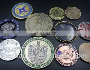 Professional Manufacturers ODM Cheap Custom Challenge Coin Customized Design Metal Challenge Coin 3D Logo Engraving for Army Coi thumbnail-1