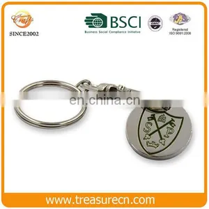 Wholesale Shopping Cart Token Coin, Trolley Token, Caddy Coin Keychain thumbnail-1