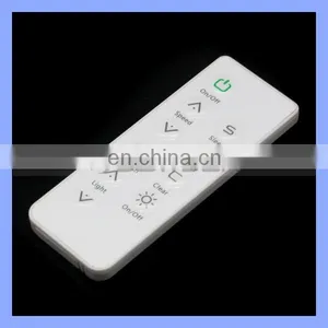 Mini 10 Bubble Waterproof Slim Card Key IR Remote Control for Air Conditioner thumbnail-4